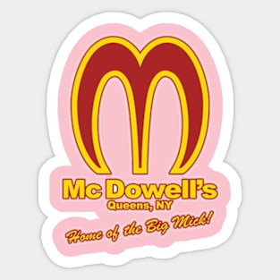 McDowell's Sticker